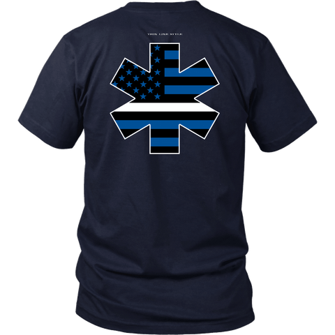 Star of Life EMS Thin White Line Shirt - Thin Line Style