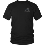 New York Law Enforcement Thin Blue Line Shirt - Thin Line Style