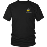 West Virginia Dispatcher Thin Gold Line Shirt - Thin Line Style