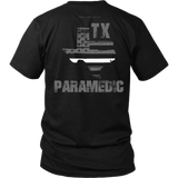 Texas Paramedic Thin White Line Shirt - Thin Line Style