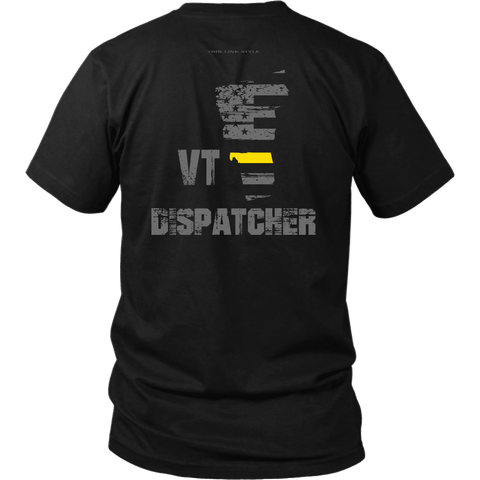 Vermont Dispatcher Thin Gold Line Shirt - Thin Line Style