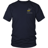 West Virginia Dispatcher Thin Gold Line Shirt - Thin Line Style