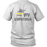 West Virginia Dispatcher Thin Gold Line Shirt - Thin Line Style