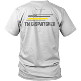 Tennessee Dispatcher Thin Gold Line Shirt - Thin Line Style