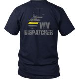 West Virginia Dispatcher Thin Gold Line Shirt - Thin Line Style