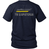 Tennessee Dispatcher Thin Gold Line Shirt - Thin Line Style