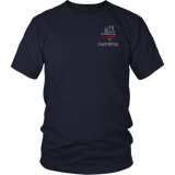 Texas Firefighter Thin Red Line Shirt - Thin Line Style