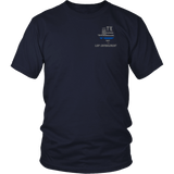 Texas Law Enforcement Thin Blue Line Shirt - Thin Line Style