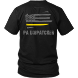 Pennsylvania Dispatcher Thin Gold Line Shirt - Thin Line Style