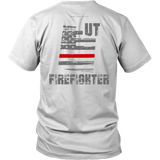 Utah Firefighter Thin Red Line Shirt - Thin Line Style
