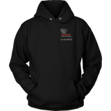 Louisiana Firefighter Thin Red Line Hoodie - Thin Line Style