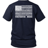 Fire Rescue Firefighter Medic Duty Shirt - Thin Line Style
