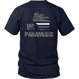 Wisconsin Paramedic Thin White Line Shirt - Thin Line Style