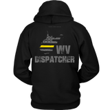 West Virginia Dispatcher Thin Gold Line Hoodie - Thin Line Style