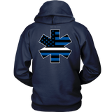 Star of Life EMS Thin White Line Hoodie - Thin Line Style