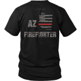 Arizona Firefighter Thin Red Line Shirt - Thin Line Style