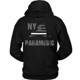 New York Paramedic Thin White Line Hoodie - Thin Line Style