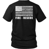 Fire Rescue Duty Shirt - Thin Line Style