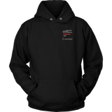 Connecticut Firefighter Thin Red Line Hoodie - Thin Line Style