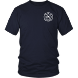 Fire Rescue Battalion Chief Duty Shirt - Thin Line Style