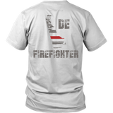 Delaware Firefighter Thin Red Line Shirt - Thin Line Style