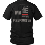 Mississippi Firefighter Thin Red Line Shirt - Thin Line Style