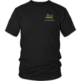 Oregon Dispatcher Thin Gold Line Shirt - Thin Line Style
