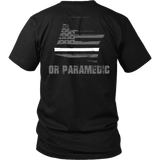 Oregon Paramedic Thin White Line Shirt - Thin Line Style