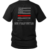 New Mexico Firefighter Thin Red Line Shirt - Thin Line Style