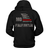 Missouri Firefighter Thin Red Line Hoodie - Thin Line Style