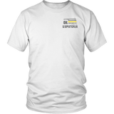 Oklahoma Dispatcher Thin Gold Line Shirt - Thin Line Style