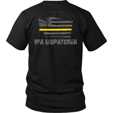 Washington Dispatcher Thin Gold Line Shirt - Thin Line Style