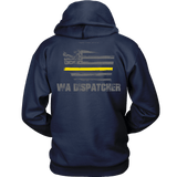Washington Dispatcher Thin Gold Line Hoodie - Thin Line Style