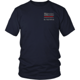 South Dakota Firefighter Thin Red Line Shirt - Thin Line Style