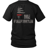 Maine Firefighter Thin Red Line Shirt - Thin Line Style