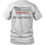 Montana Firefighter Thin Red Line Shirt - Thin Line Style