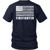 Fire Rescue Firefighter Duty Shirt - Thin Line Style