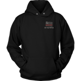 Colorado Firefighter Thin Red Line Hoodie - Thin Line Style