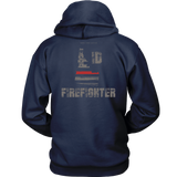 Idaho Firefighter Thin Red Line Hoodie - Thin Line Style