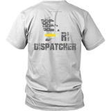 Rhode Island Dispatcher Thin Gold Line Shirt - Thin Line Style