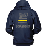 Utah Dispatcher Thin Gold Line Hoodie - Thin Line Style