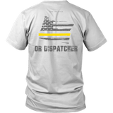Oregon Dispatcher Thin Gold Line Shirt - Thin Line Style