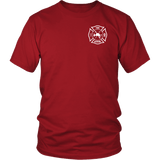 Fire Rescue Duty Shirt - Thin Line Style