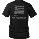 New Mexico Paramedic Thin White Line Shirt - Thin Line Style
