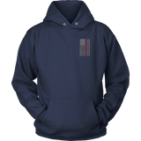 Firefighter Thin Red Line USA Flag Hoodie - Thin Line Style