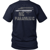 North Carolina Paramedic Thin White Line Shirt - Thin Line Style