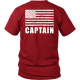 Fire Rescue Captain Duty Shirt - Thin Line Style