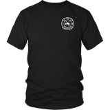 Fire Rescue Firefighter Medic Duty Shirt - Thin Line Style