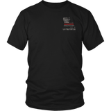 Louisiana Firefighter Thin Red Line Shirt - Thin Line Style