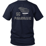 South Carolina Paramedic Thin White Line Shirt - Thin Line Style